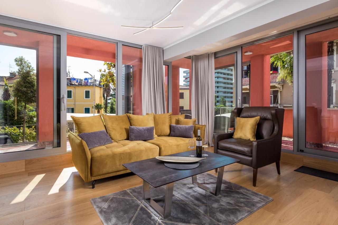Luxury City Center Apartment -50M To The Sea Opatija Exteriör bild